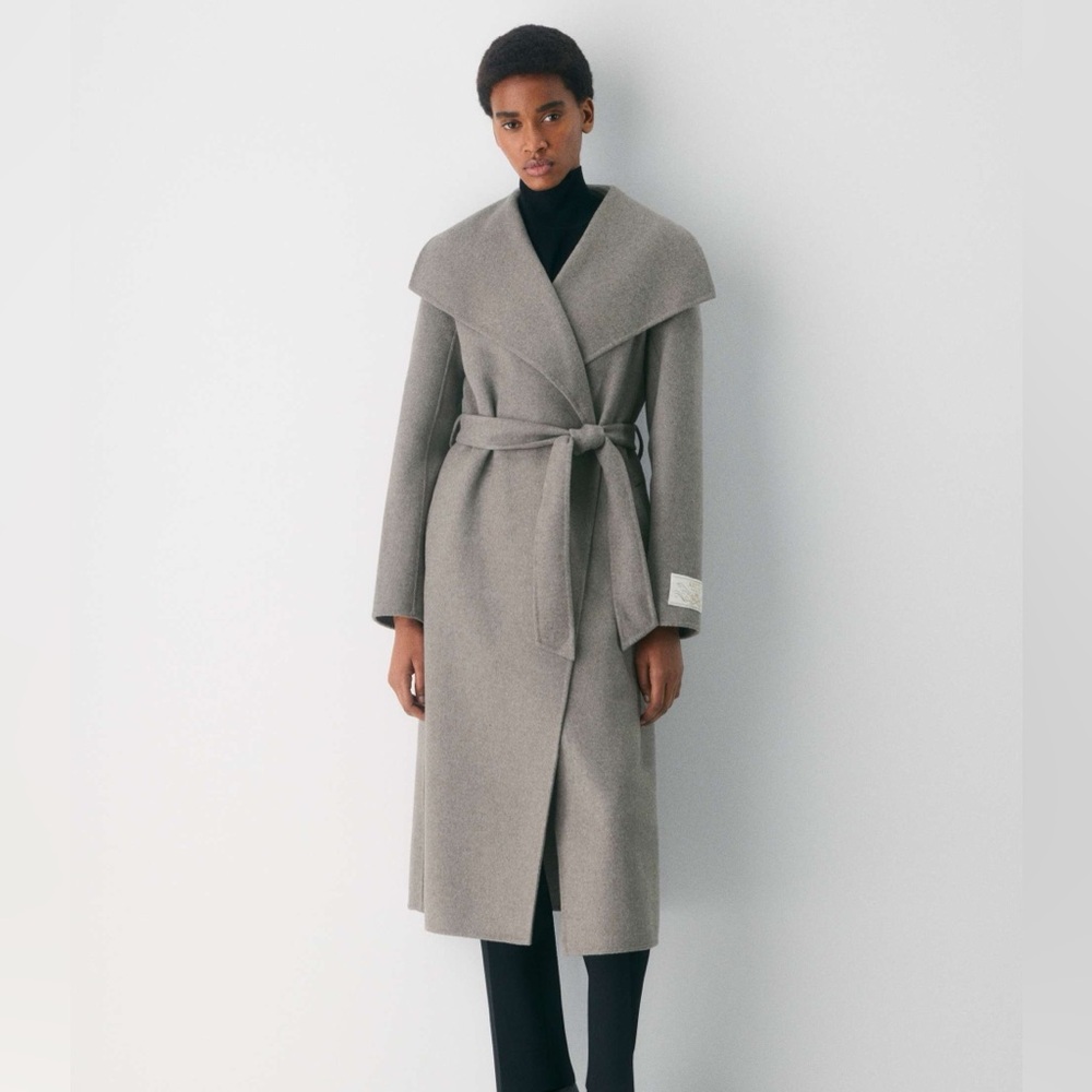 Aritzia Portfolio coat in Heather Dark Taupe
worn handful